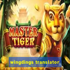 wingdings translator